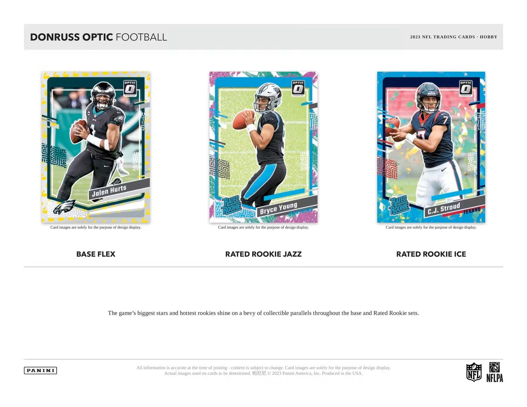 Panini Donruss Optic Football 2023 Hobby Box
