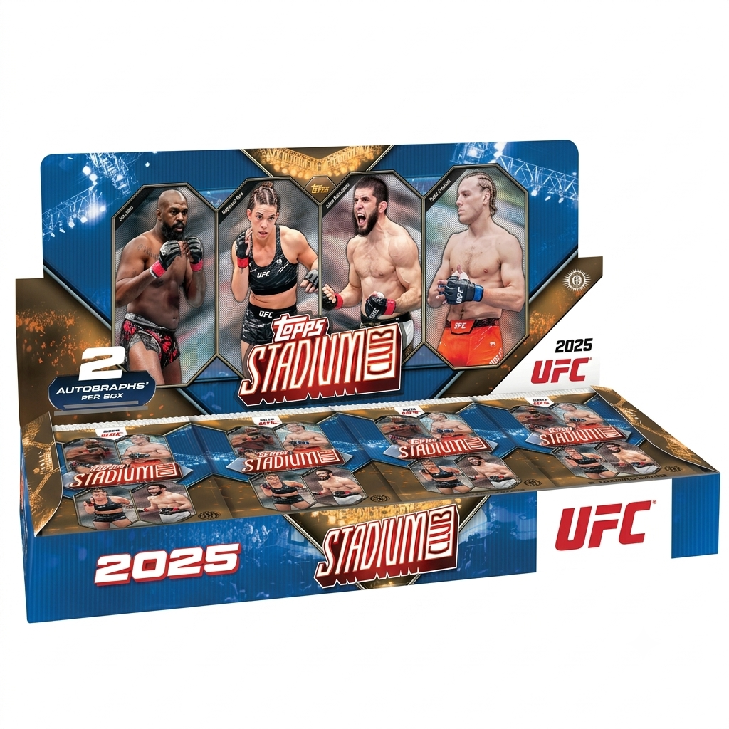Topps Stadium Club UFC 2025 Hobby Box
