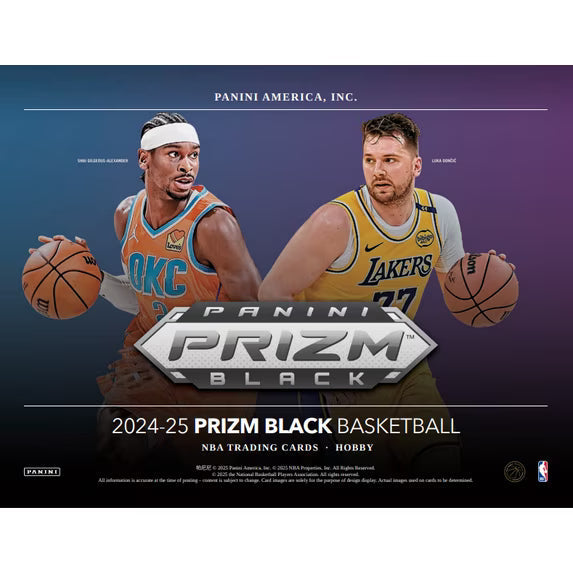 Panini Prizm Black Basketball 2024/25 Hobby Box