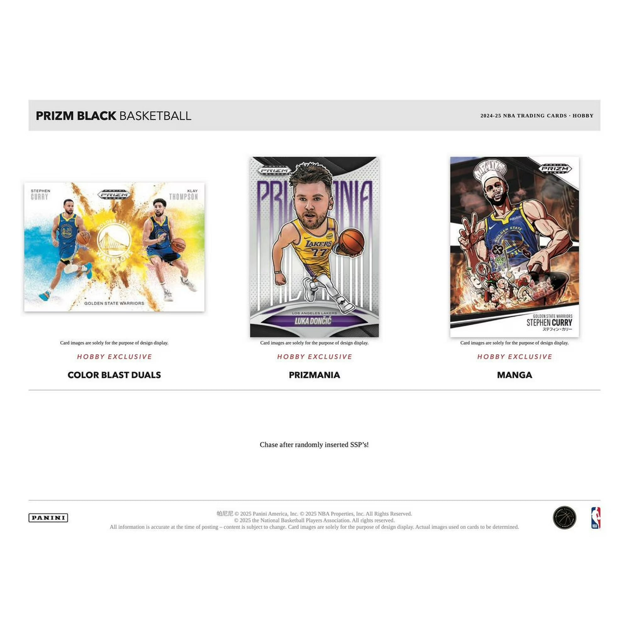 Panini Prizm Black Basketball 2024/25 Hobby Box