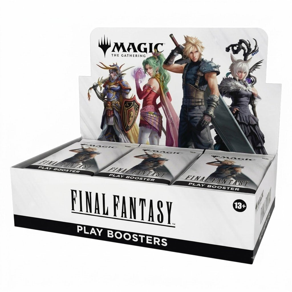Magic the Gathering Final Fantasy Play Booster 6 Box Case