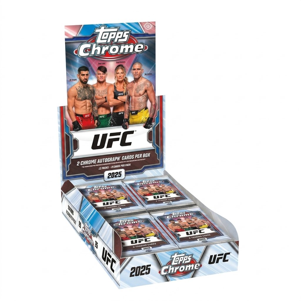Topps Chrome® UFC 2025 Hobby Box