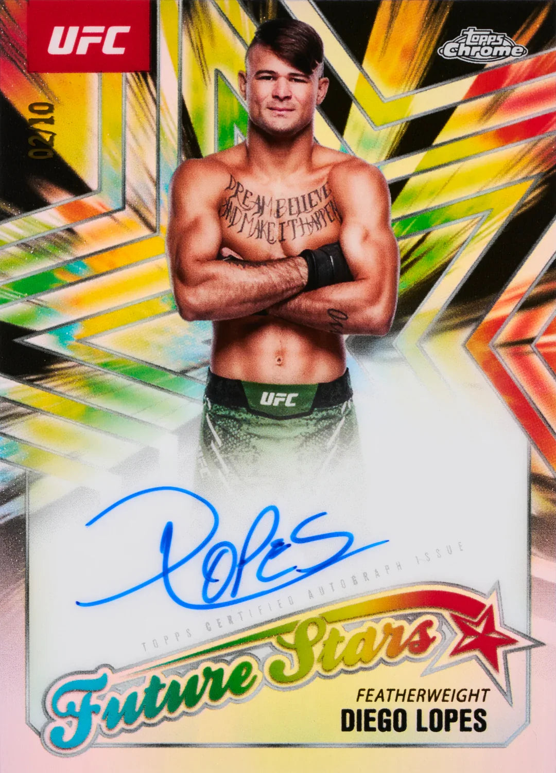 Topps Chrome® UFC 2025 Hobby Box