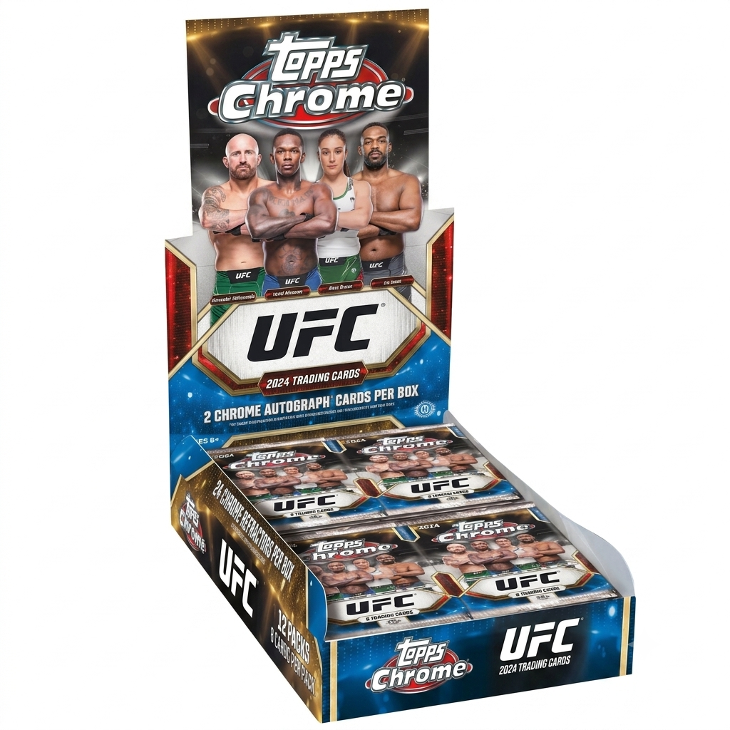Topps UFC Chrome 2024 Hobby Box