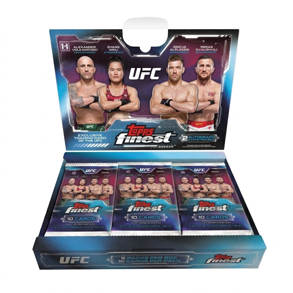 Topps Finest UFC 2025 Hobby Box