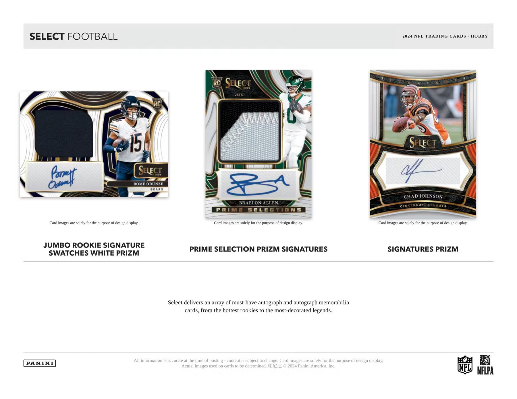 Panini Select Football 2024 Hobby Box