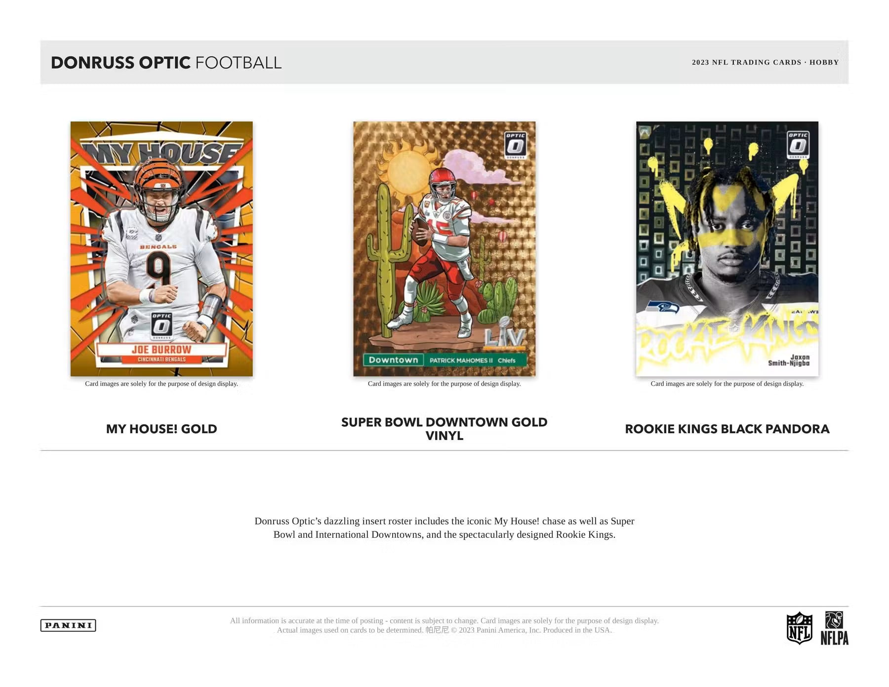 Panini Donruss Optic Football  2023 Hobby Box