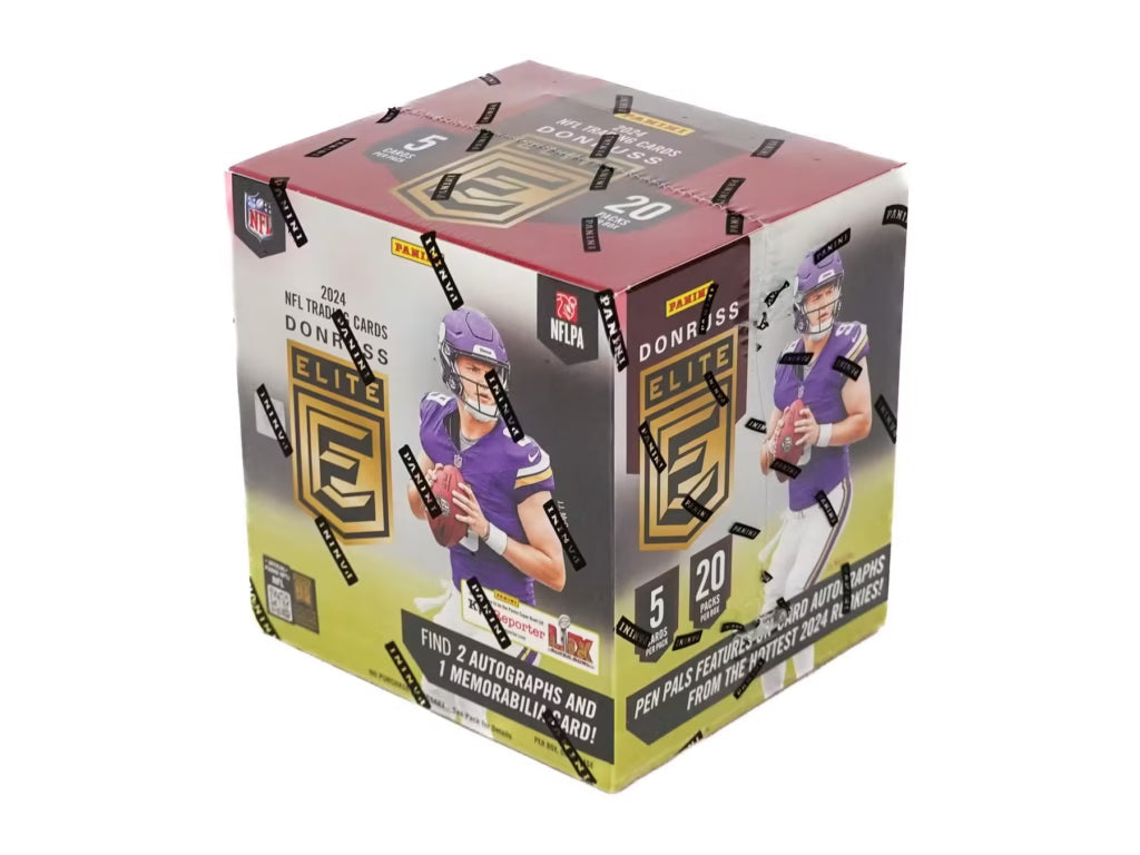 Donruss Elite Football Hobby 2024 12 Box Case