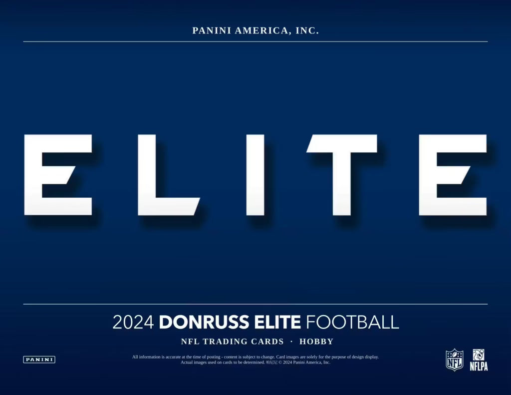 Donruss Elite Football Hobby 2024 12 Box Case