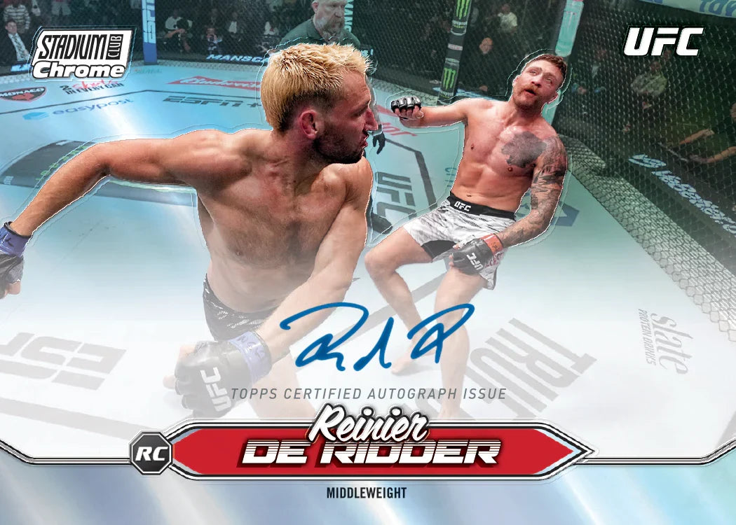 Topps Stadium Club UFC 2025 Hobby Box
