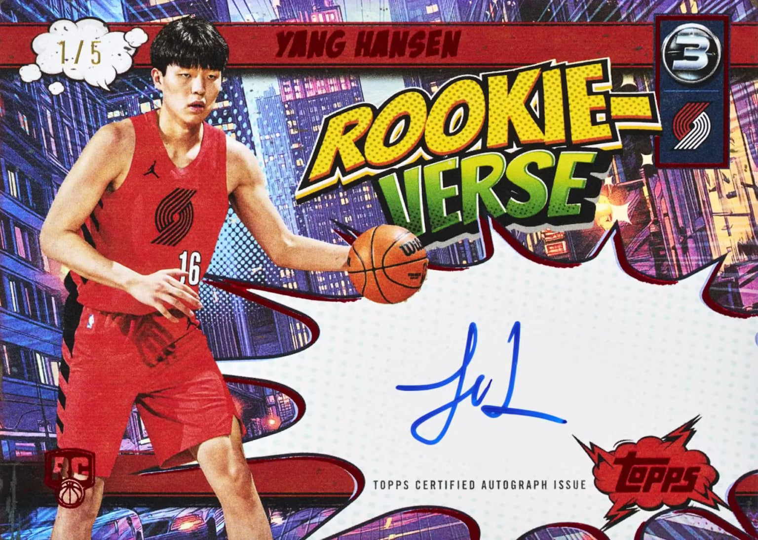 Topps Three Basketball 2025/26 Hobby Box