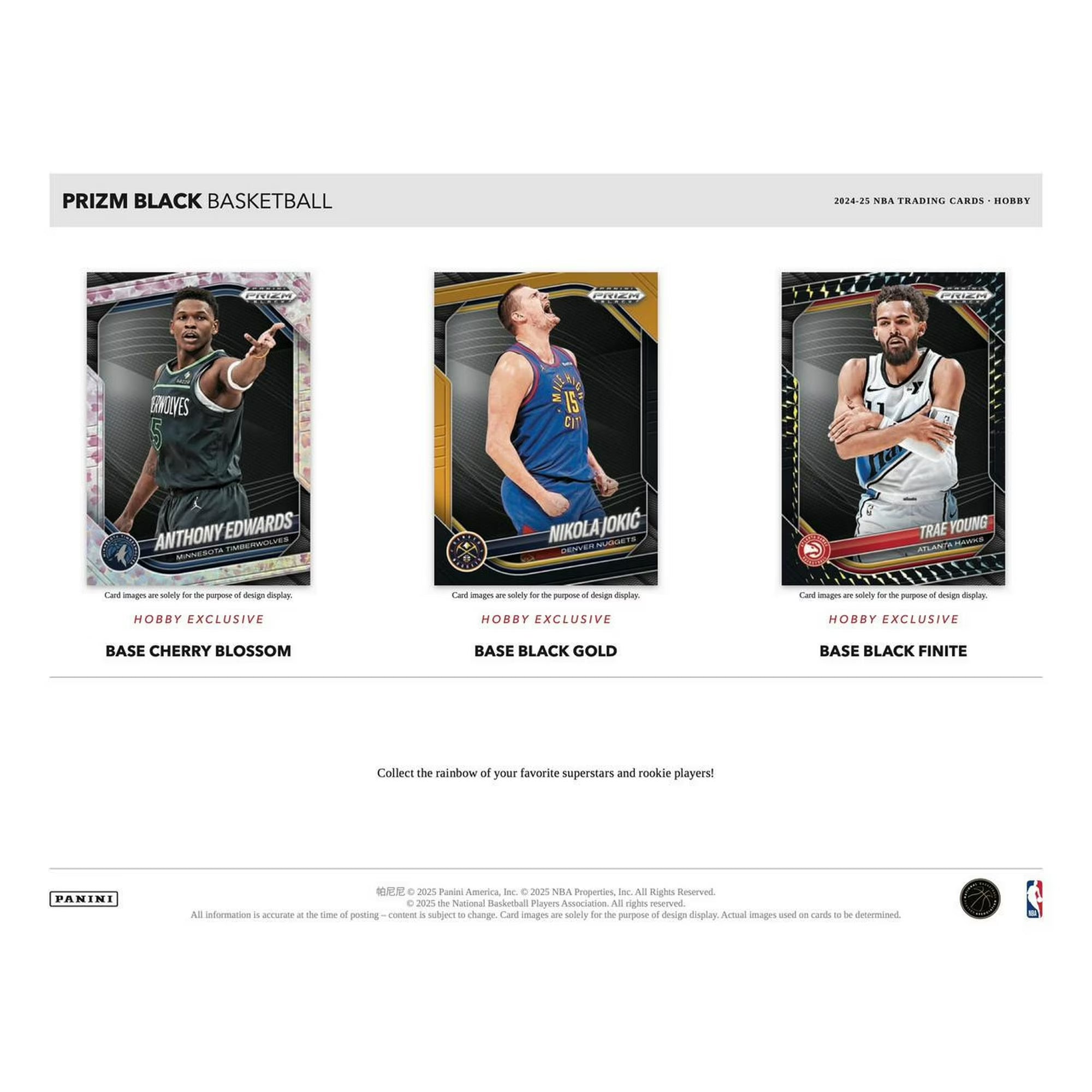 Panini Prizm Black Basketball 2024/25 Hobby Box