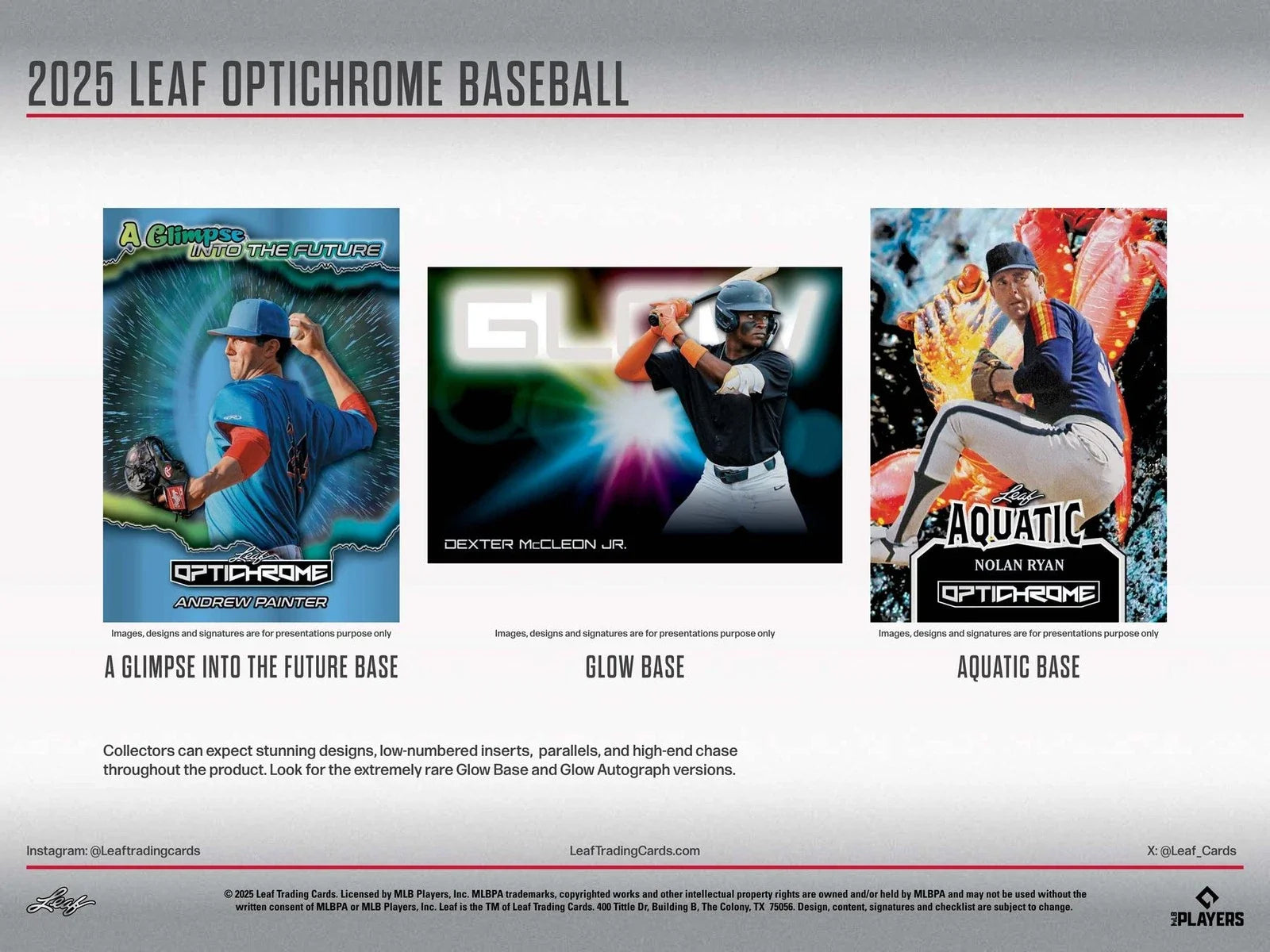 Leaf Optichrome Baseball 2025 Hobby Box