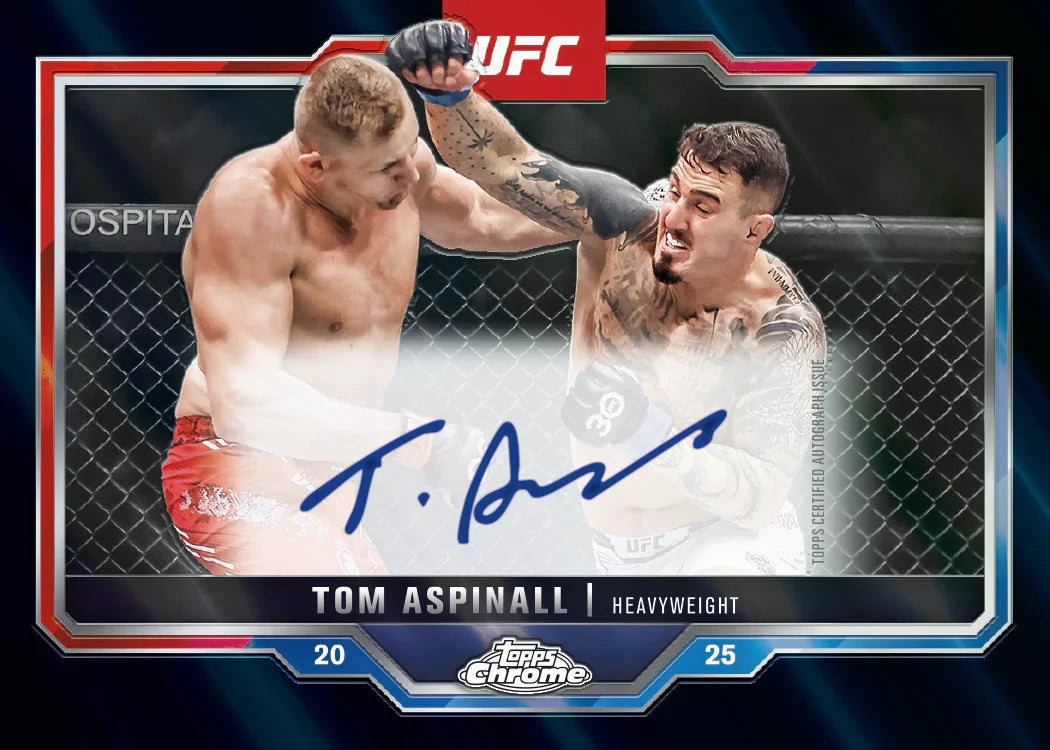 Topps Chrome® UFC 2025 Hobby Box