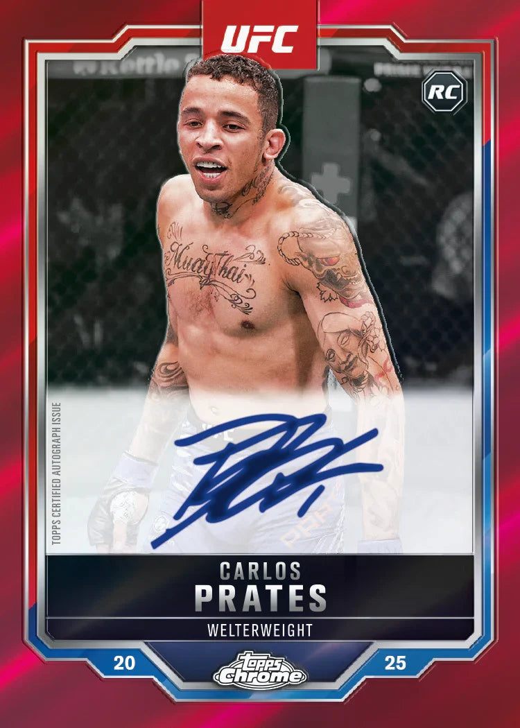 Topps Chrome® UFC 2025 Hobby Box