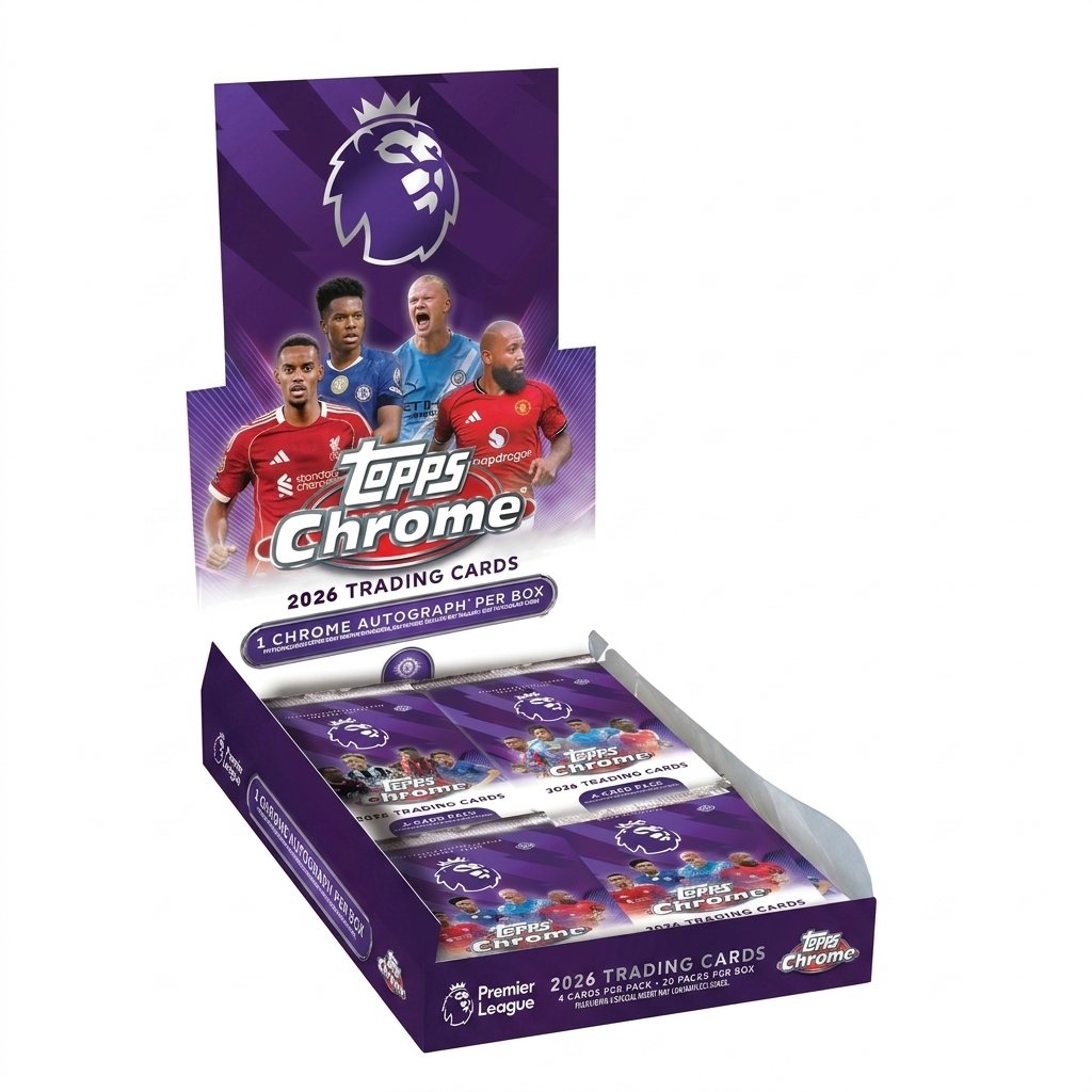 Topps Chrome® Premier League 2026 Hobby Box