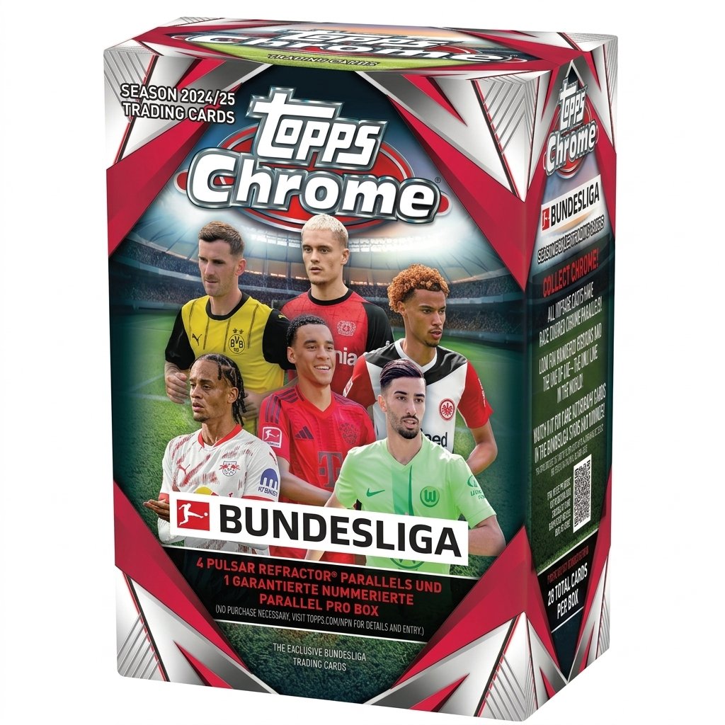 Topps Chrome® Bundesliga 2025 Value Box