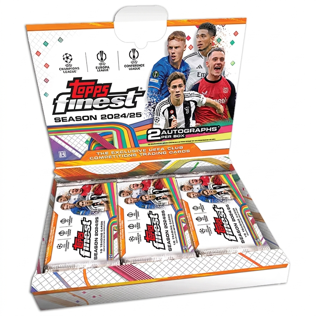 Topps Finest UEFA Club Competitions 2024/25 Hobby Box