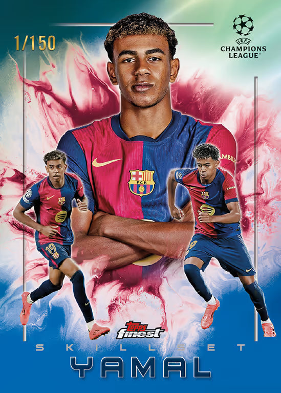 Topps Finest UEFA Club Competitions 2024/25 Hobby Box