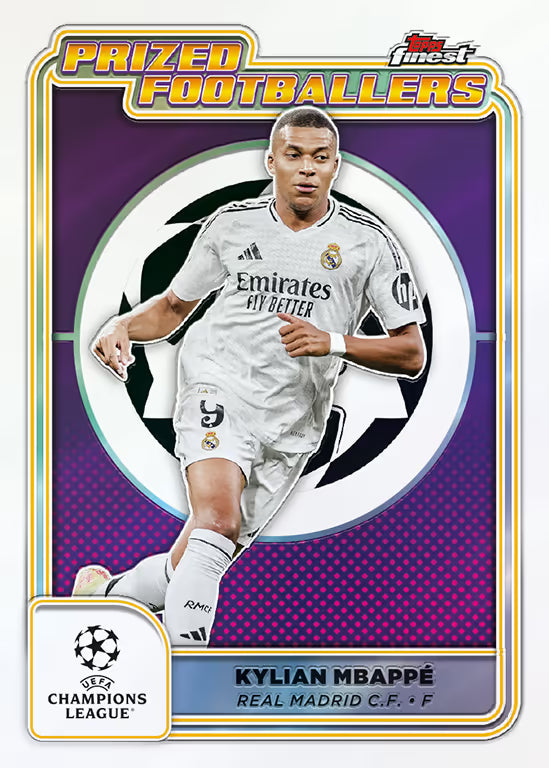 Topps Finest UEFA Club Competitions 2024/25 Hobby Box