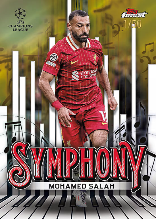Topps Finest UEFA Club Competitions 2024/25 Hobby Box