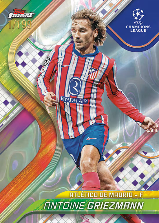 Topps Finest UEFA Club Competitions 2024/25 Hobby Box