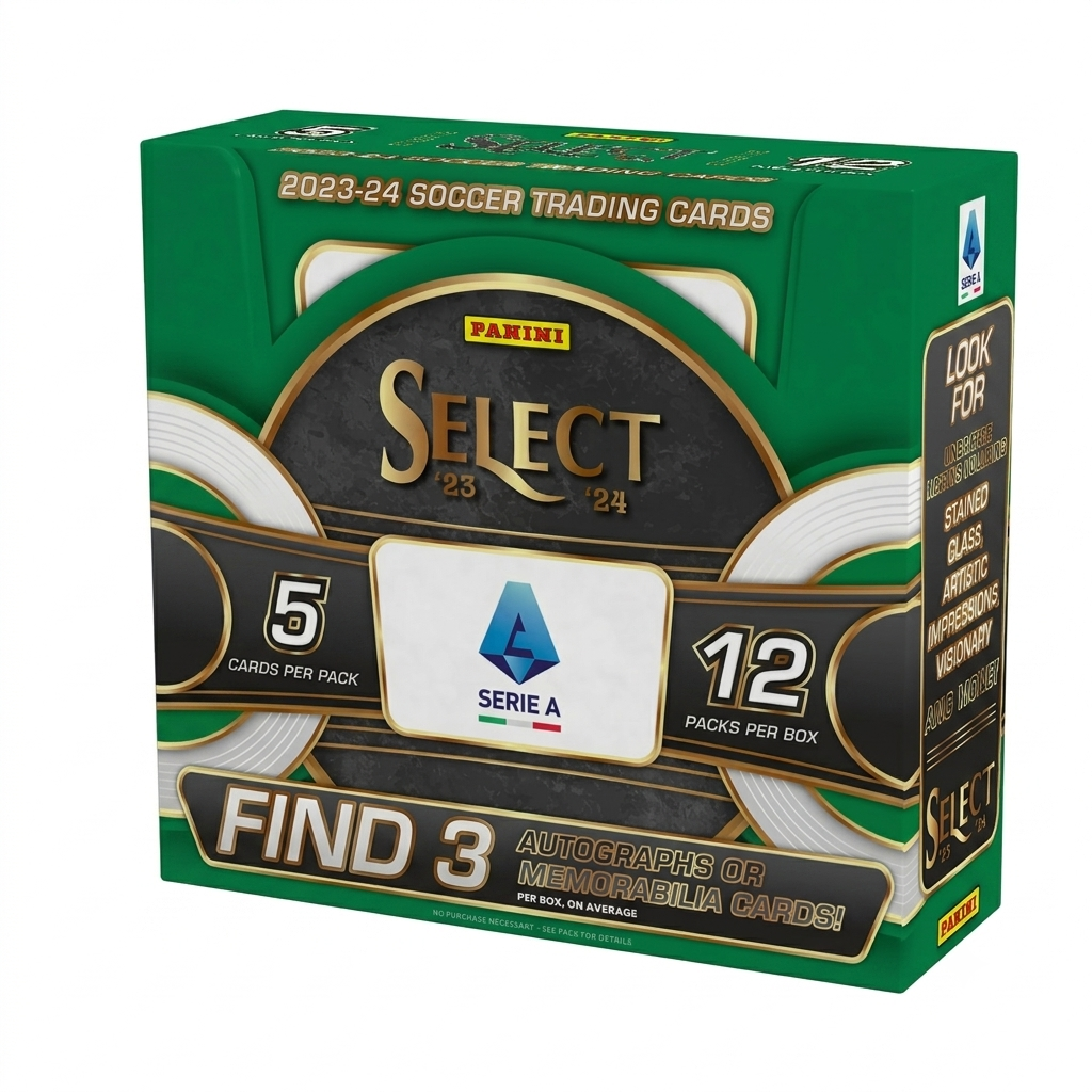 Panini Select Serie A Soccer Trading 2023/24 Card Box